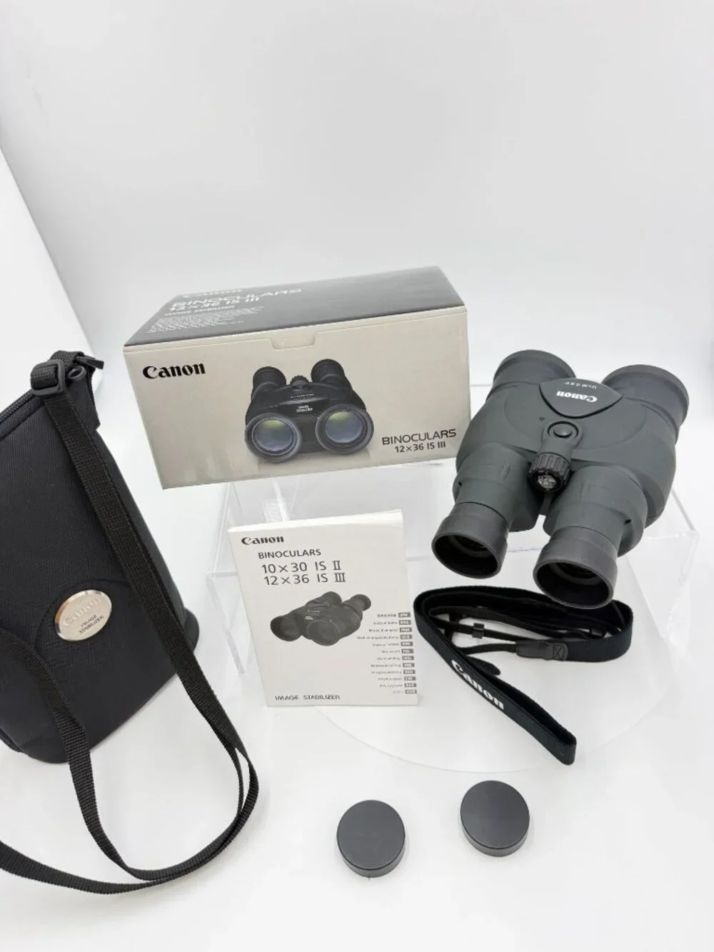 Canon Binoculars 12x36 IS III (black)